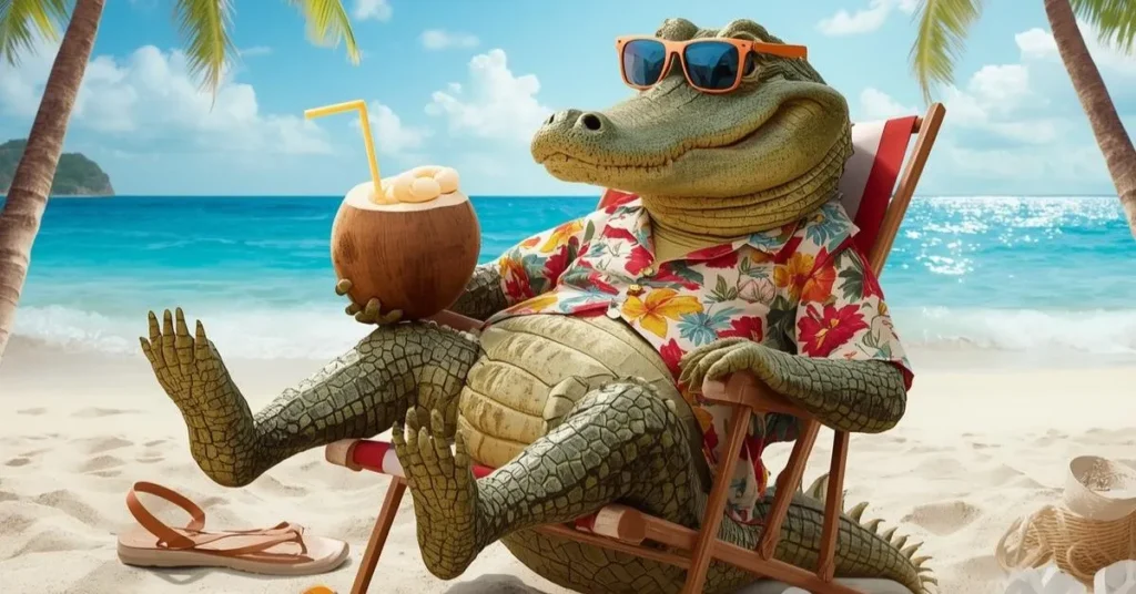 Crocodile Holiday Puns