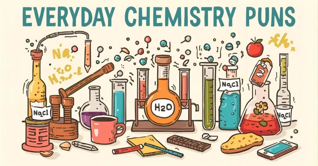Everyday Chemistry Puns