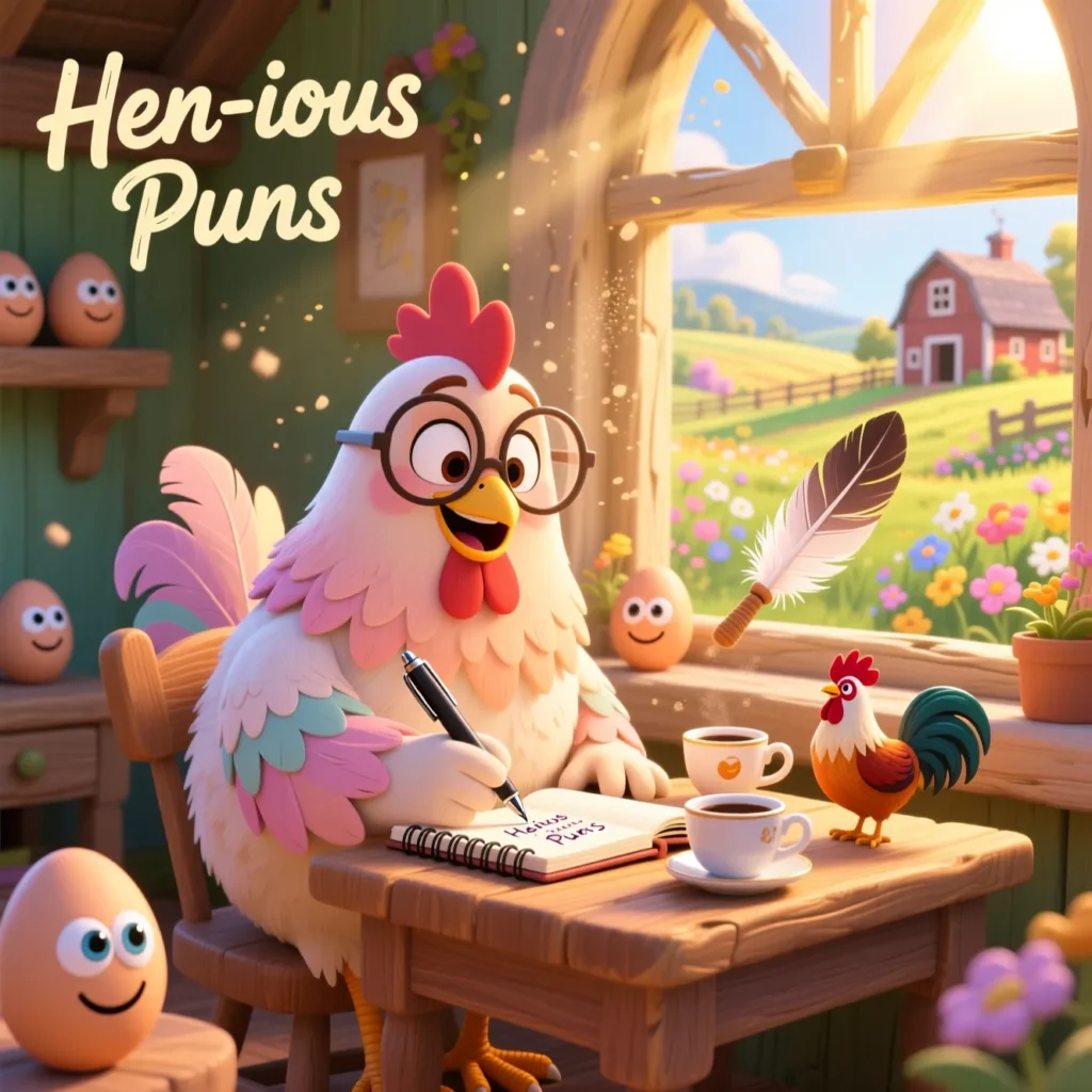 Funny Hen Puns for Everyday Laughs