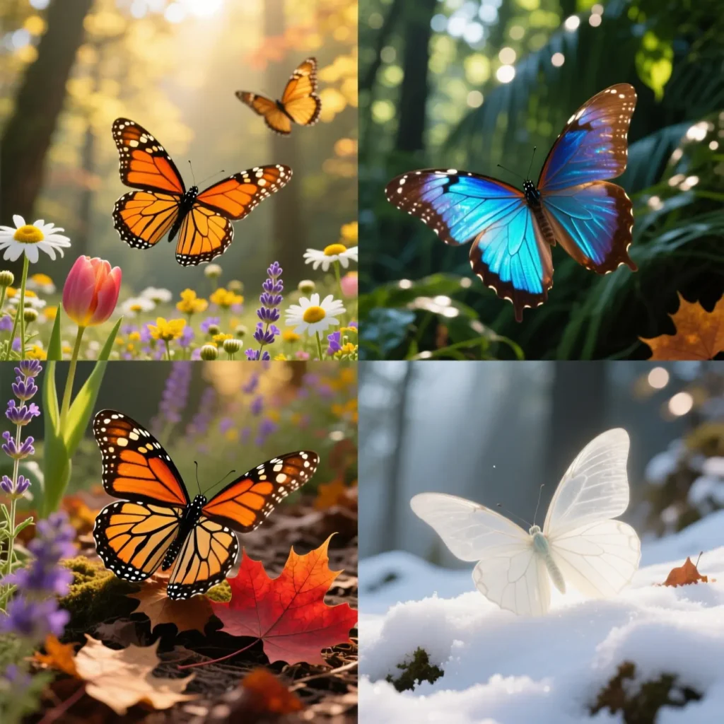 Seasonal Butterfly Puns 