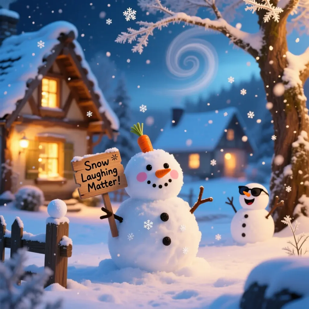 Short Snow Jokes & Puns