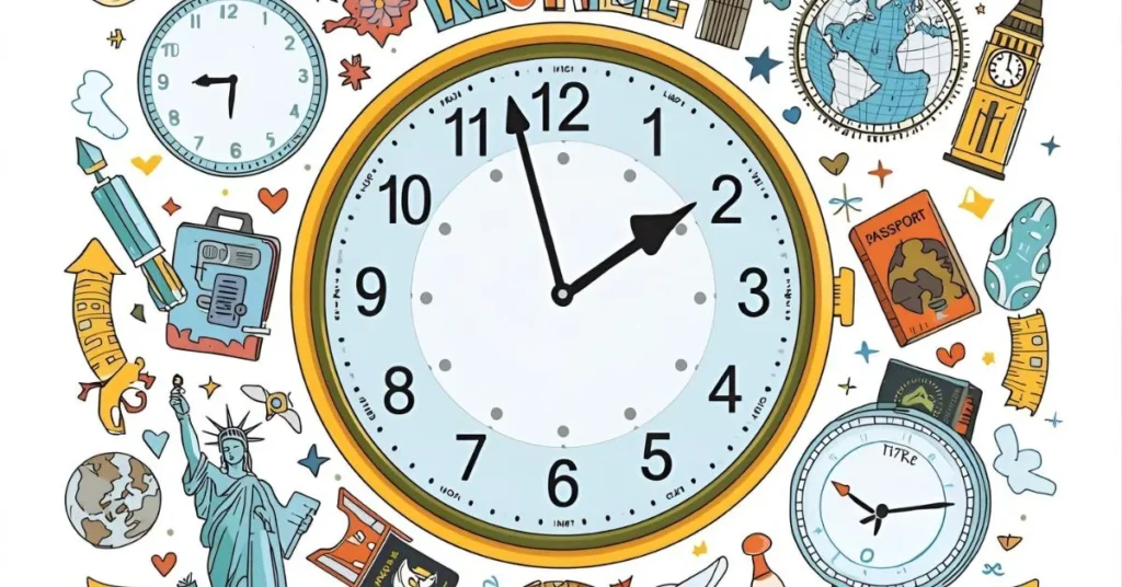 World Clock & Travel Puns