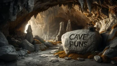Cave Puns